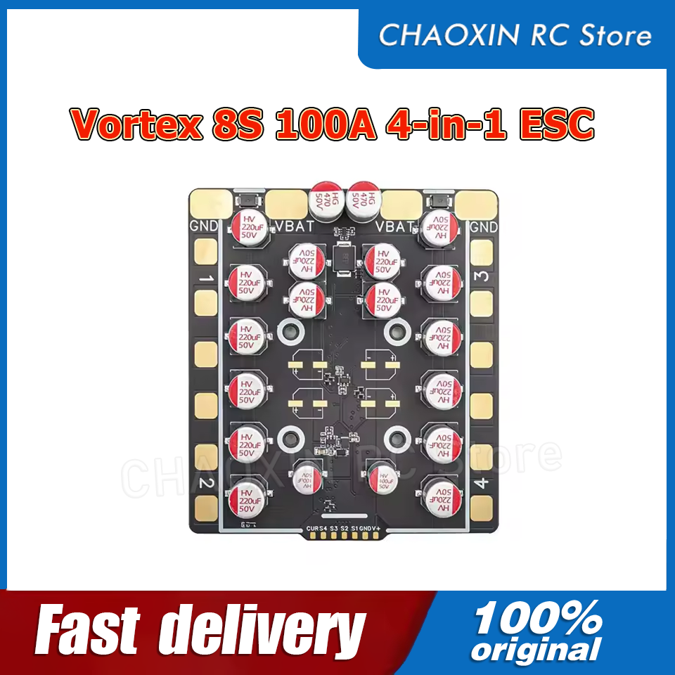 Drone Battery - Vortex 8S 100A 4-w-1 ESC BLS