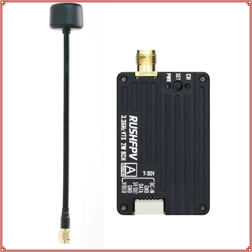 Drone Receiver - Nowy nadajnik RUSHFPV 3.3G 2W VTX