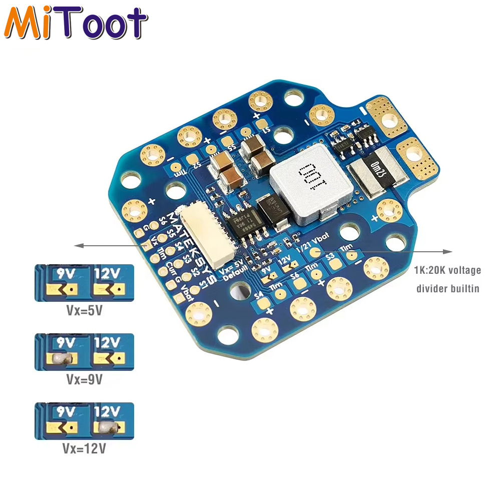 Drone Power Distribution Board - Mateksys PDB-HEX 12S Płytka Rozdzielcza Zasilania