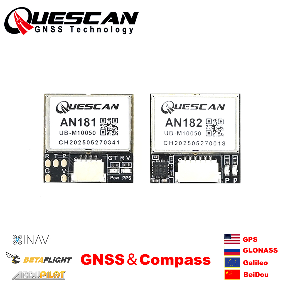 Drone Compass - Moduł GPS GNSS QUESCAN 18mm M10