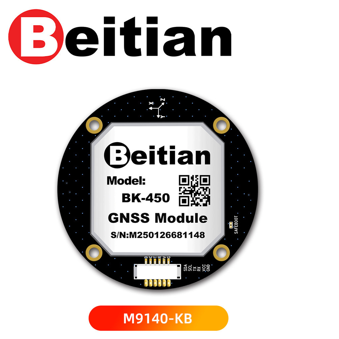 Drone Compass - Moduł GPS Beitian BK-450 BK450 M9