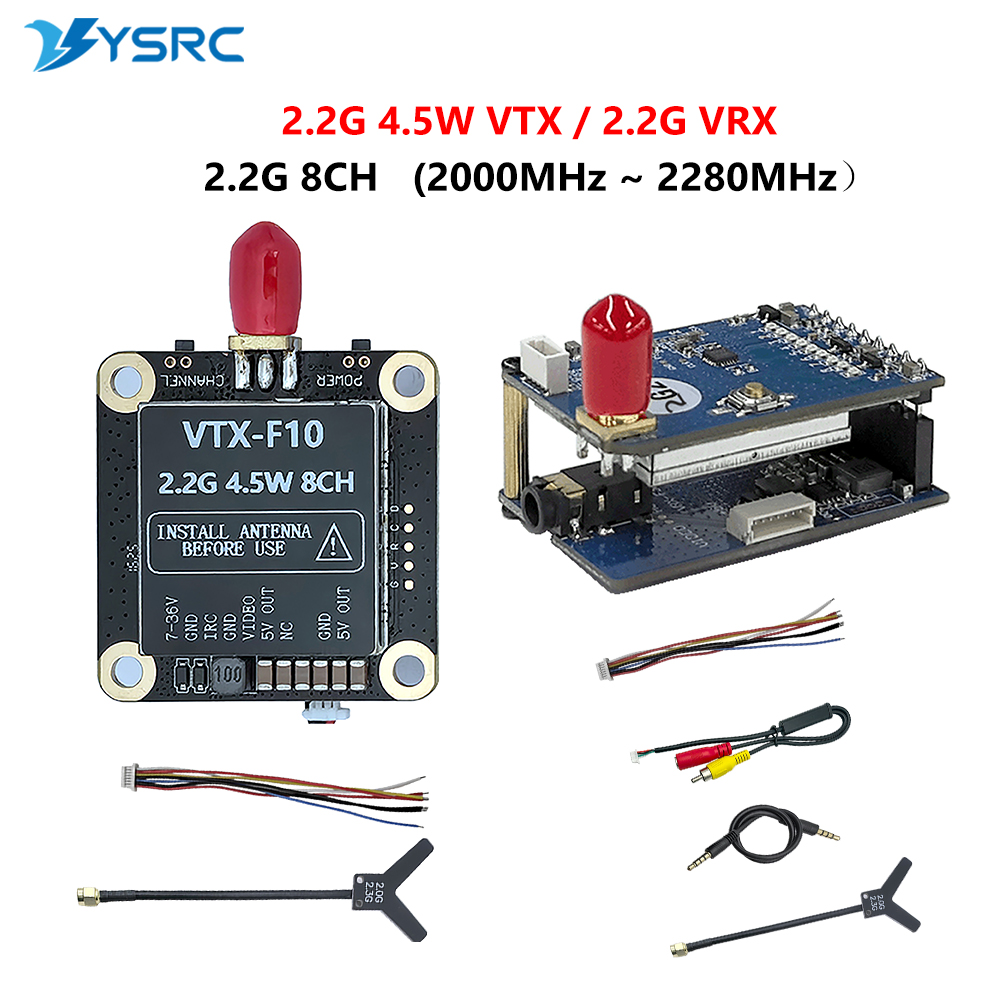 Nadajnik wideo FPV 2.0-2.2G 4. – Drone Receiver recenzja i cena