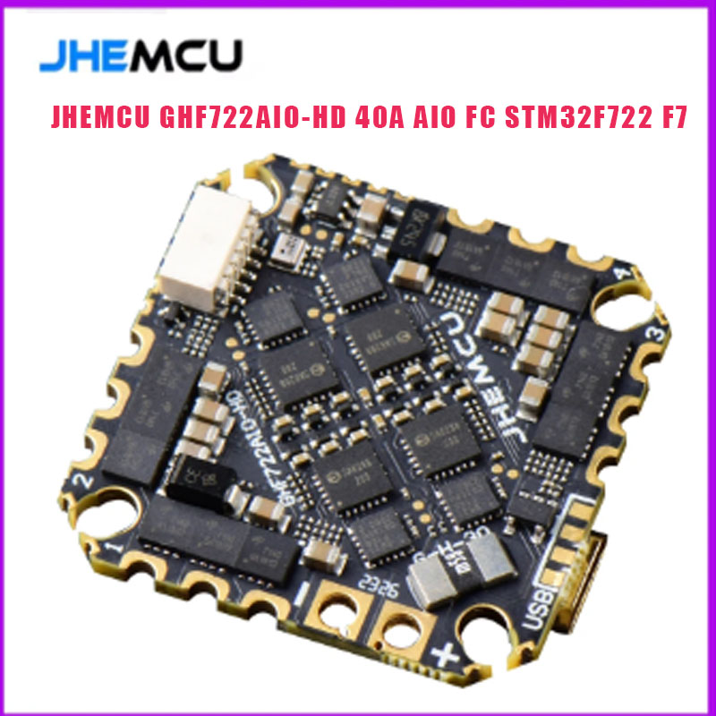 JHEMCU GHF722AIO-HD 40A AIO FC – Betaflight Fc F7 recenzja i cena