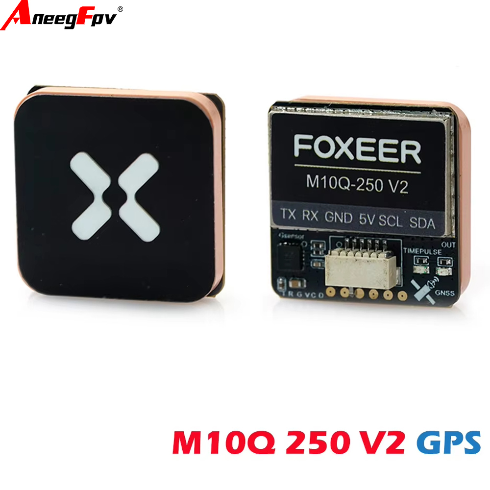 Moduł GPS Foxeer M10Q 250 V2 z – Drone Compass recenzja i cena
