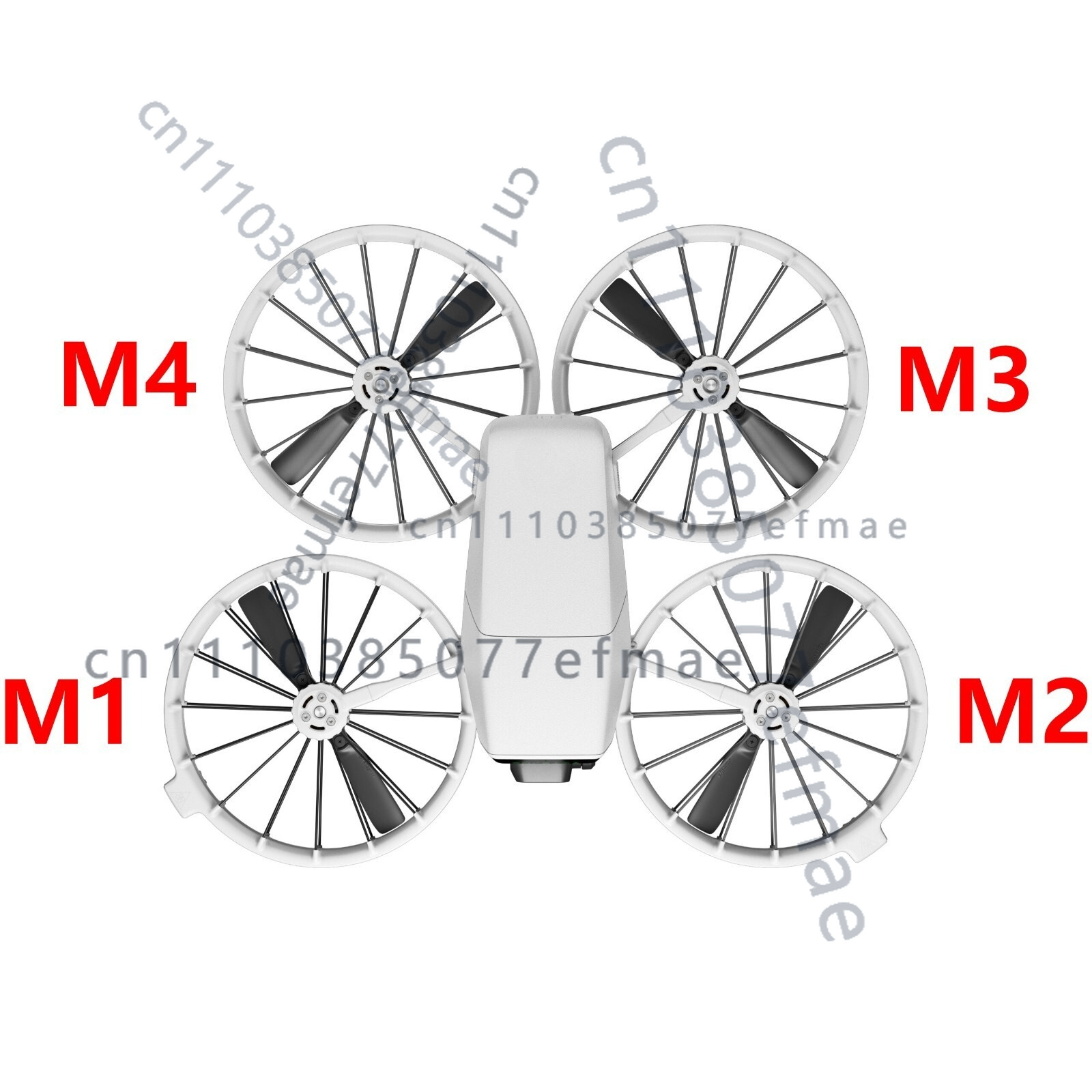 1 szt. Osłona dolnych śmigieł  – Drone Propeller Guard recenzja i cena