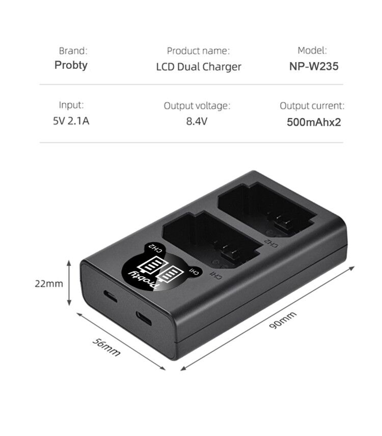 Akumulator 2200mAh NP-W235 z w – Drone Battery recenzja i cena