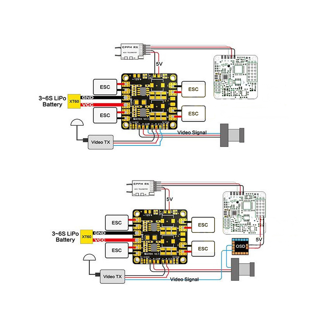Mini Power Hub Power Matek PDB – Drone Power Distribution Board recenzja i cena