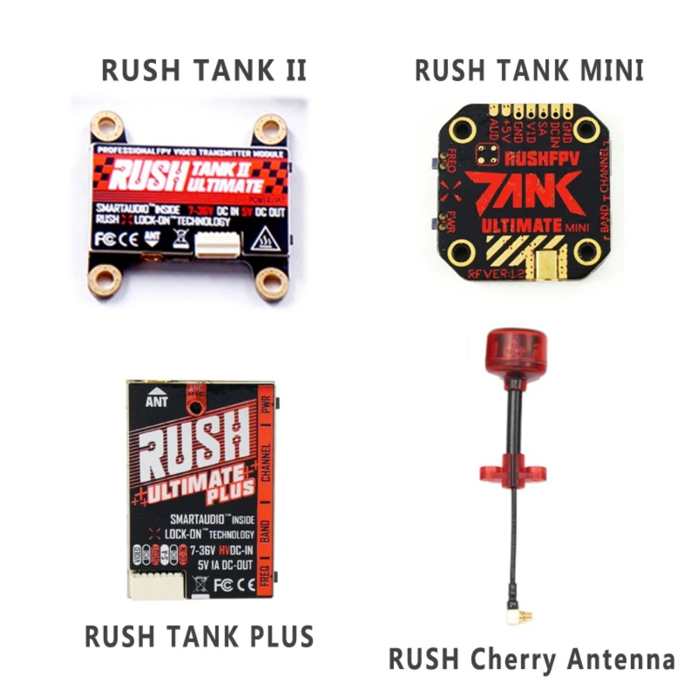RUSH TANK Ultimate II/Mini/PLU – Drone Frame recenzja i cena