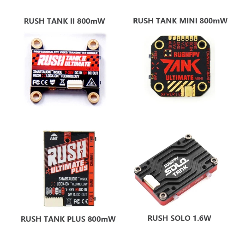 RUSH TANK Ultimate II/Mini/PLU – Drone Frame recenzja i cena