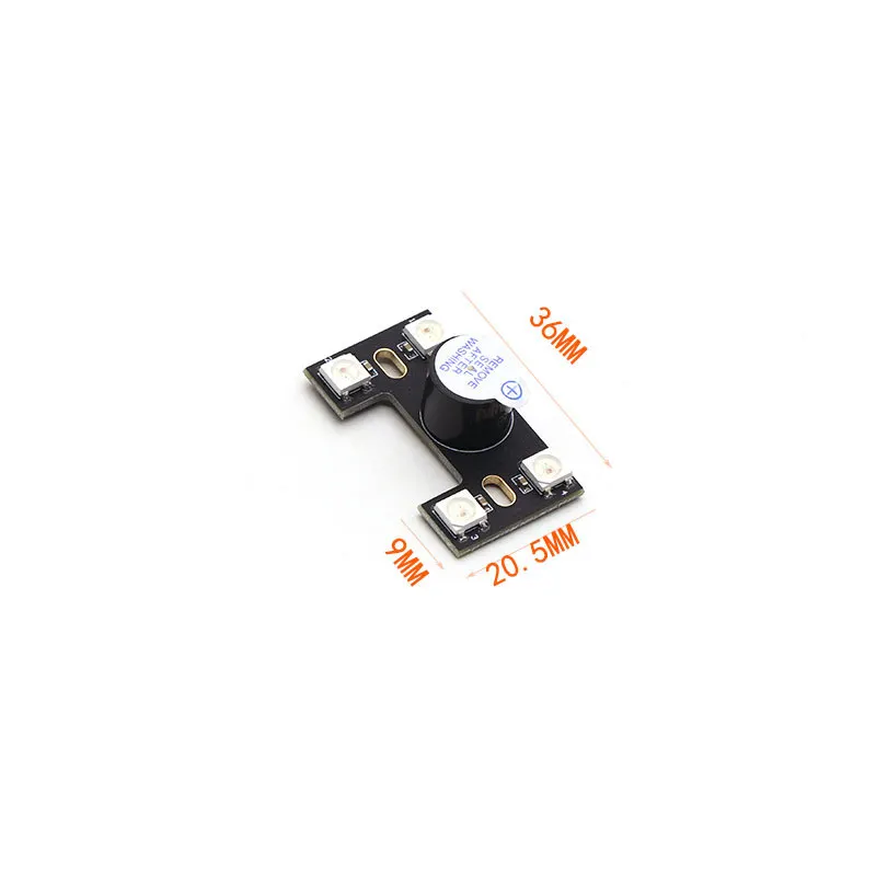 2 SZTUK 5V WS2812B Światło tyl – Drone Buzzer recenzja i cena
